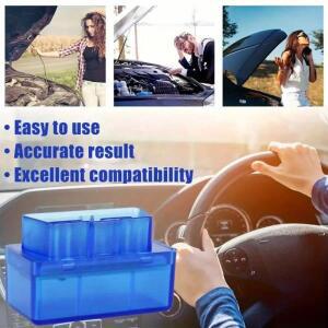 슈퍼 미니 ELM327 자동차 진단 스캐너 OBDII 코드 리더 블루투스 V1.5 OBD2 도구