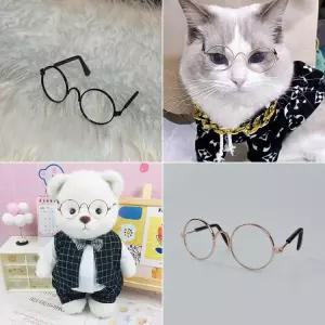 미니 안경테 고양이 강아지 인형 미니어처 소품 미니안경 강아지안경 고양이안경 안경테 애완동물