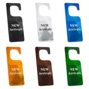 신상품 NEW Arrivals 아크릴 걸이형 안내판 의류매장 홍보 진열 행사