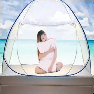 원터치 모기장 텐트 범퍼침대 아기 방충망 캠핑 대형
