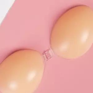 여성 실리콘 누드브라 앞후크 볼륨업 접착브라 스킨 CDF51