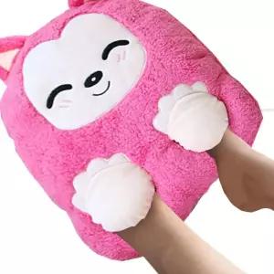 앙큼 핑크몽이 USB 발열쿠션 발난로 발열방석 손난로 USB보온제품 극세사 B8C48