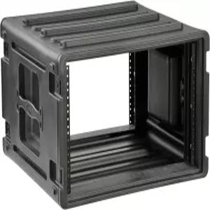 SKB 6U 스페이스 로토 몰드 랙 뮤지션 DJ 라이브 이벤트 여행 및 안전한 보관을 위한 트위스트 래치와 고무