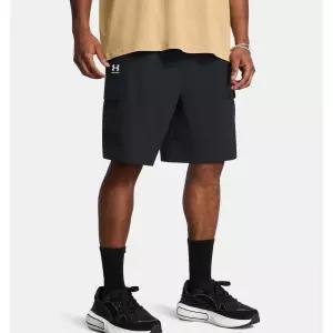 언더아머 UNDER ARMOUR 1386560-001 남성 UA 바이브 우븐 카고 쇼츠 반바지 카고반바지 8인치