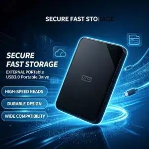 SE 휴대용 외장 하드 드라이브 500GB 1TB USB 30 고속 HDD PC 노트북 Mac Windows용