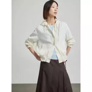 [롯데백화점]씨씨콜렉트 밑단 스트링 배색블록 점퍼 C263MSJ002