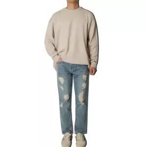 남자 캐주얼 절개워싱 데미지 데님 청바지 KSM-JEA-SDD0722016-R