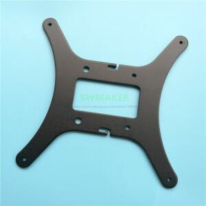 Creality Ender-3 프로용 블랙 핫 베드 Y 캐리지 플레이트, 3D 프린터 가열 2040 알루미늄 프로파일,