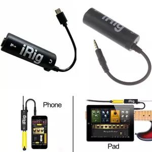 기타 인터페이스 I-rig 컨버터 교체용 기타폰용 오디오 튜너 라인 Irig