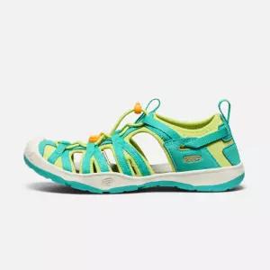 킨 KEEN MOXIE 주니어(빅키즈) 샌들 BRIGHT AQUA/ MARIGOLD KNSO6E660L16389970