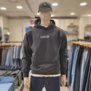 리바이스 선셋 자수 로고 후드티셔츠  0065D-0001