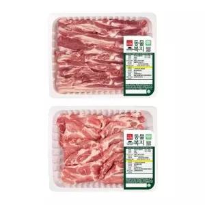 국내산 동물복지 돈육 삼겹살 1.3kg+목심 1.3kg 로스용