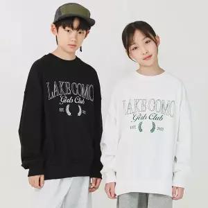 [보리보리/제니]제니 레이크 오버핏 맨투맨 봄 가을 주니어 여아 남아 초등학생 티셔츠