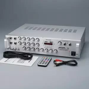 매장용 블루투스 앰프 매장 업소용 노래방 카페 술집 음향 MVM C6 6채널 720W