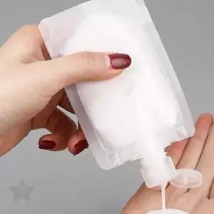 화장품 로션 크림 샴푸 린스 여행용 휴대용 투명 플라스틱 튜브형 리필 용기 공병