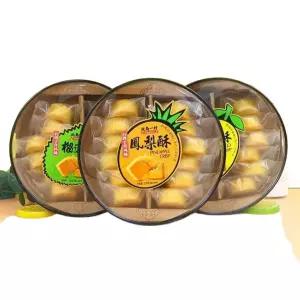 파인애플 케이크 펑리수 과자 간식 디저트 망고 두리안 선물 200g 2통