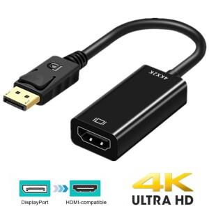 PC TV용 디스플레이 포트 HDMI-compatible 호환 어댑터 변환기 수 DP-암 HD 케이블 비디오 오디오 4K