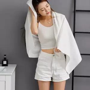 (다올)일회용 샤워타올 순면 140X70 부드러운 온천타올