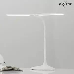 프리즘 LED 스탠드 PL-1400 충전식 무선 시력보호 듀얼헤드 각도조절 책상 조명