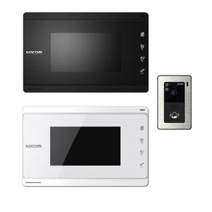 코콤 아날로그 2선 KVP-70C+현관 카메라 인터폰 초인종