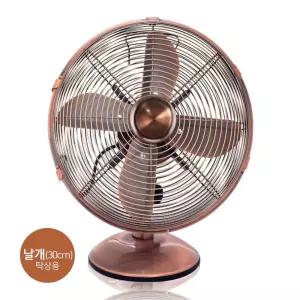 니코 메탈 클래식 선풍기 NKF-1213B 4엽 선풍기 30cm