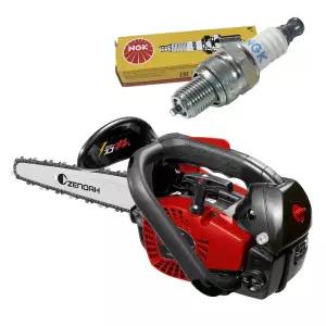 ZENOAH 제노아 가지치기 체인엔진톱 G2200T (0.8Kw) 25번 30코 (60날) + 점화플러그 CMR6H