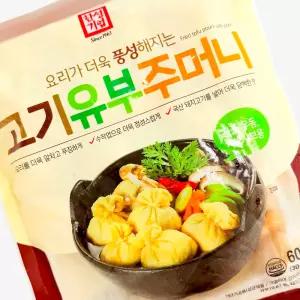 분이네 고기 유부주머니 600g 어묵탕 마라탕 재료 한성고기유부