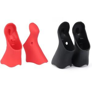 APC 시마노 ST-070 핸드 레버 보호 커버 2x 로드 바이크 체인지 시프터 후드 실리콘 핸들바 부품