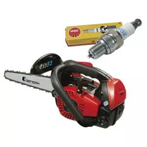 ZENOAH 가지치기 체인엔진톱 G2100T(0.7Kw) 25번 26코 (52날) + (점화플러그 CMR6H) 제노아