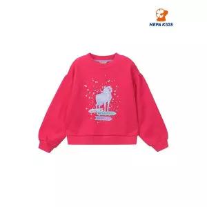 [하프클럽/네파키즈]NEPA KIDS 네파키즈 여아 미티코 크롭 맨투맨 KG85304