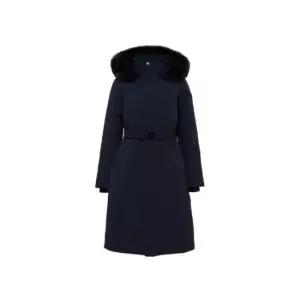 아이더 패딩 JQS DWW25526N9 La Reine 라헨느) 여성 윈드스타퍼 롱 패딩 자켓 D Navy)