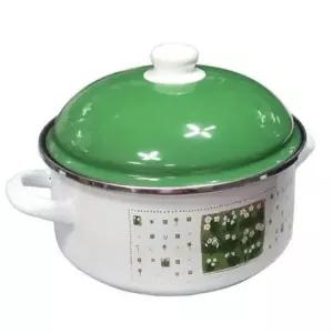 멀티쿠커 ELO 인덕션 법랑 냄비 찌개 라면 그린 24cm