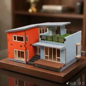 ON동네 조립 키트 HO 모던하우스 YM655 목공키트 목공DIY 미니어처조립