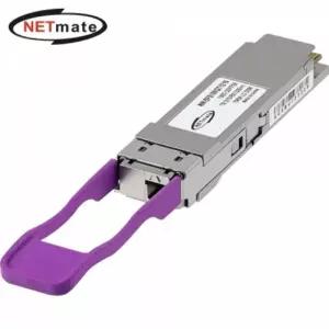 강원전자 넷메이트 100G 싱글모드 QSFP28 BiDi LR1 광 모듈 (TX1271nm/RX1331nm 10km) NM-SFS100GT1210