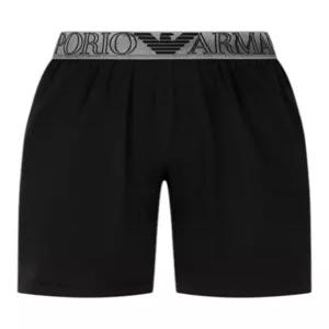 매장정품 EMPORIO ARMANI UNDERWEAR 엠포리오 아르마니 언더웨어 메가로고자카드밴드져지반바지(0816131026