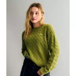 매장정품 WHO.A.U 후아유 Steve Cable R-neck Pullover WHKAG4921F 2024100