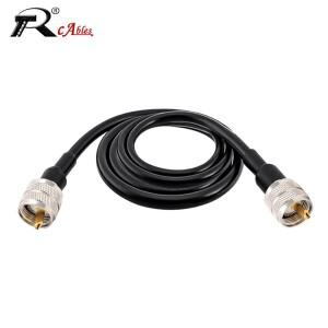 LMR400 케이블 50Ohm 50-7 PL259 UHF 남성-SO239 여성 피그테일 점퍼 햄 라디오 안테나 연장 코드 RF 동축