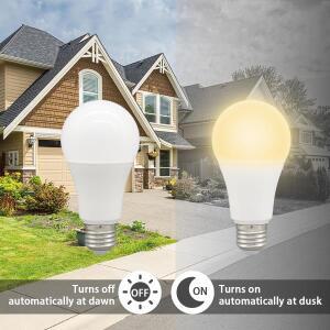1pcs Led 전구 빛 센서 제어 AC 220V 110V 10W E27 B22 황혼에서 새벽 지하 차고 입구