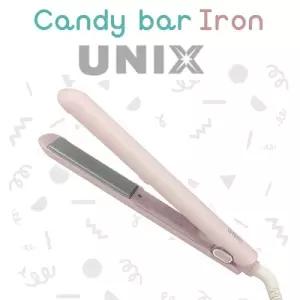 유닉스 캔디바 아이롱 전기 인두 고데기/매직기/스트레이터/헤어/디자인/긴머리/온도/조절/스타일러/간편한