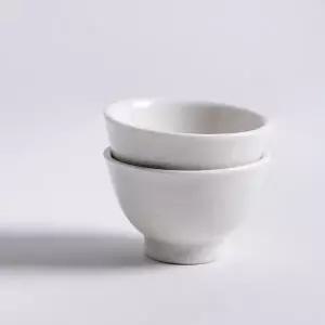 [하프클럽/셀럽하우스]Z3315 한설 국산 백자 크랙 다기 찻잔 70ml 홍차잔 녹차잔