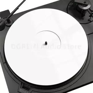 30cm 아크릴 턴테이블 플래터 매트 슬립 정전기 방지 먼지 소음 감소 레코드 패드 12인치 LP 비닐 교체
