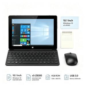 10.1인치 IPS DS102 태블릿 윈도우 10 태블릿 인텔 X5-Z8300 CPU 8GB DDR3 RAM 128GB ROM 듀얼 카메라 1280