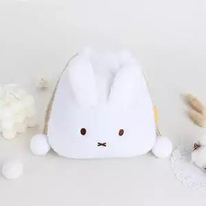 미피 조리개 주머니 다용도 파우치_화이트