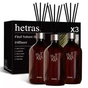 헤트라스 프리미엄 인테리어 감성 대용량 디퓨저 플라워스토어 500ml 3개