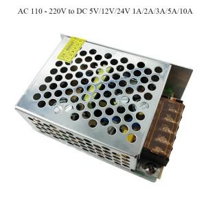 스위칭 전원 공급 장치 조명 변압기 50W 100W AC 110V 220V - DC 5V 12V 24V 어댑터 (LED 스트립 CCTV용)