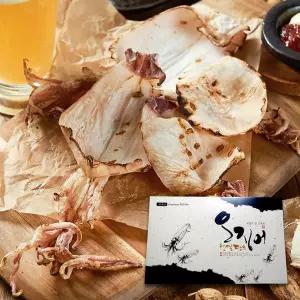 (수미네건어물) 속초 마른오징어 10미 선물세트 2호 (400g)오징어 안주 간식