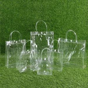 PVC 투명 쇼핑백 구디백 답례품 선물포장 세로형 2호 vDV89XCa