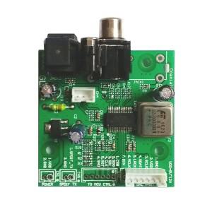 SPDIF 동축 섬유 수신기 보드, I2S 출력 정렬 샘플링, 32kHz-192kHz DIY 오디오 플레이어, 전력 증폭기, W
