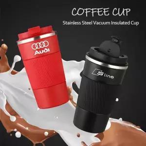 본넷덕트 후드 에어덕트 510ml 스테인리스 스틸 휴대용 여행용 보온 커피 텀블러 보온병 머그컵 아우디 S라