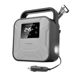 공기주입 LED 차량용 시가잭 에어펌프 컴프레셔 DC12V